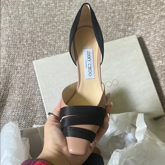 Jimmy Choo Lyrin 85 Ballet Pink - Picture 4 of 7